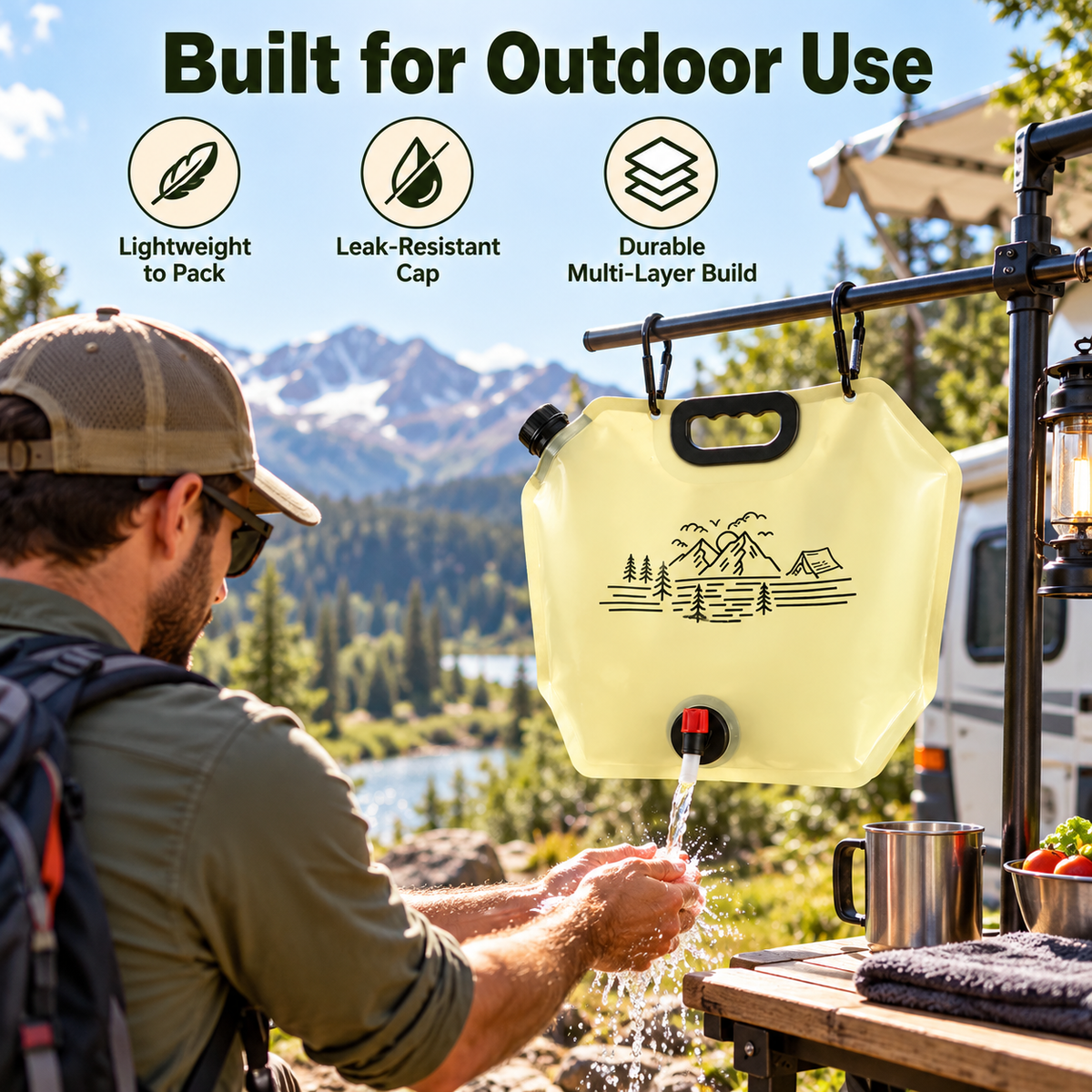 Collapsible Water Storage Bag