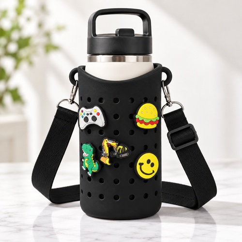 Perforated Silicone Bottle Carrier